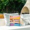 Stupell Industries Vivid Villa at Sunset Outdoor Printed Pillow, design by Walker Noble, 18 x 7 x 18